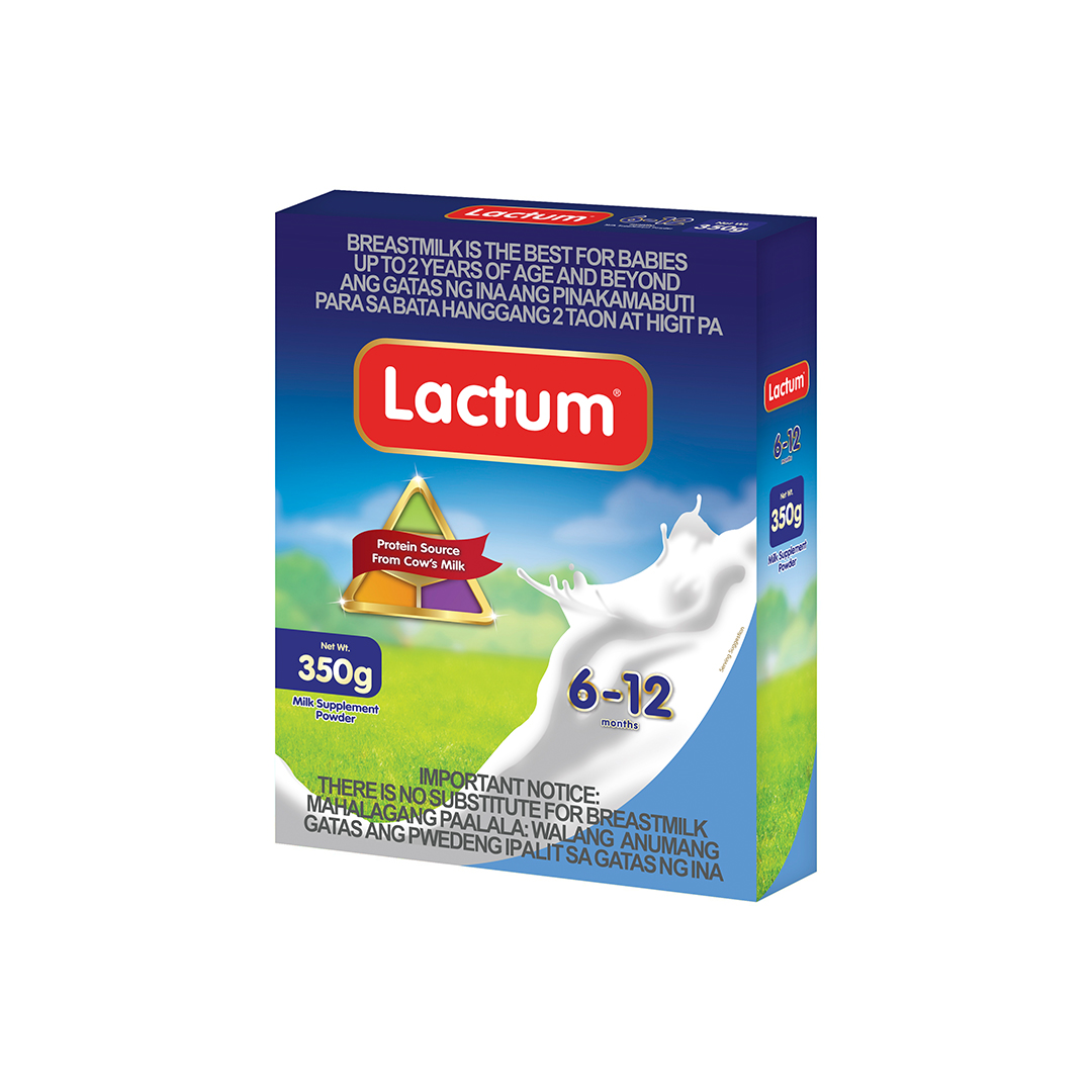 Lactum for 6-12 Months Old 350g Milk Supplement Powder
