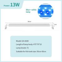 【DDC AQUA】Aquarium Light Tricolor Waterproof Fish Tank Light Aquarium LED Light Water Grass lamp