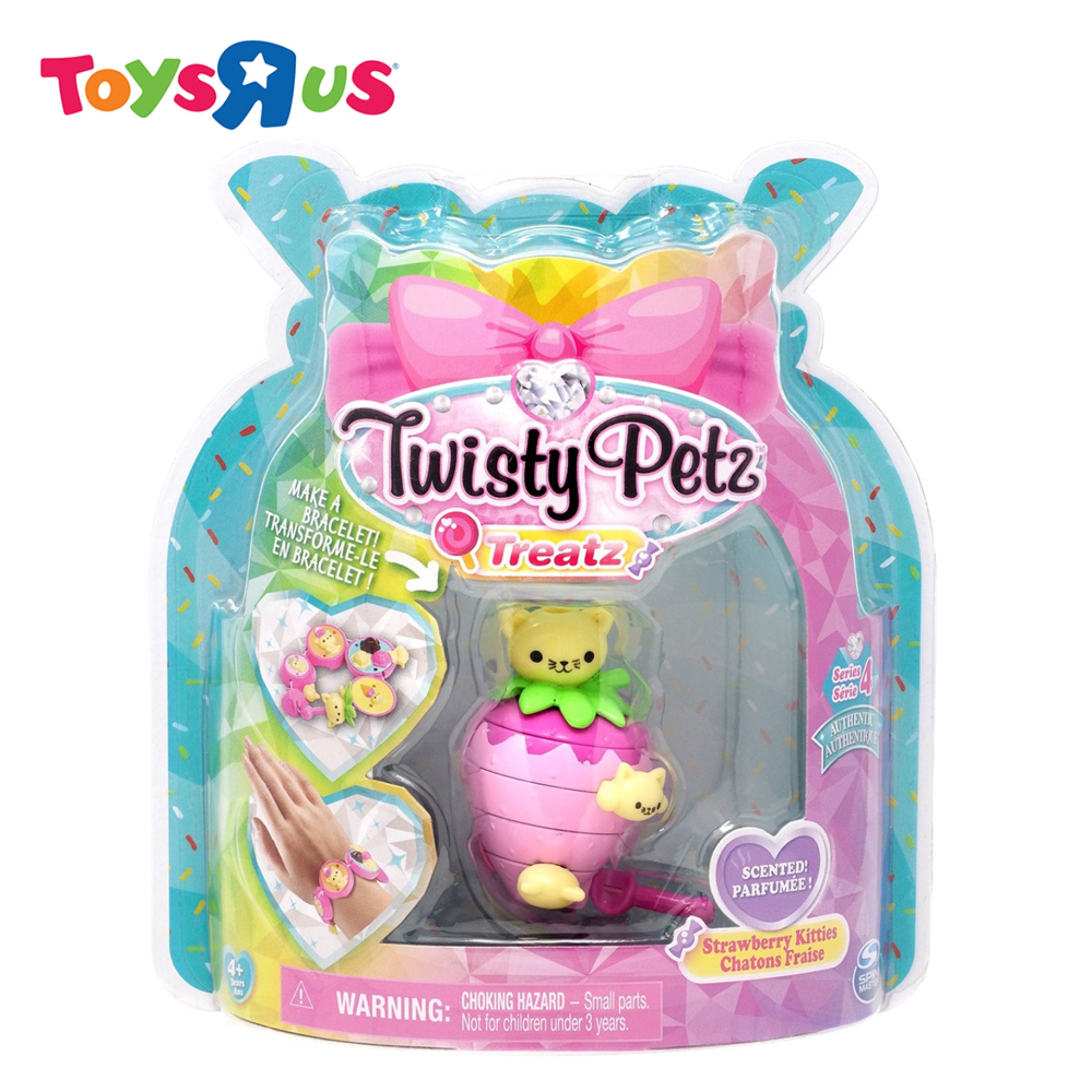 Spin Master Twisty Petz Treatz 10 Pack Season 4 (Strawberry Kitties