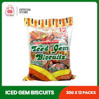 BEST SELLER Khong Guan Iced Gem Biscuits (12 packs)