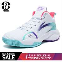 VIERSEN Brand Professional Mens Basketball Sports Shoes Anti-skid High-top Breathable Man Basketball Sneakers