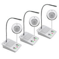 Calltou Window Speaker Intercom System Dual Way Window Intercom System for Station/Business/Bank/Counter/Store/Airport CKDJ09