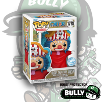 Funko POP! Animation: One Piece - Buggy The Genius Jester (FSE) 1778 With Boss Protector [Sold By Bully Collectibles]
