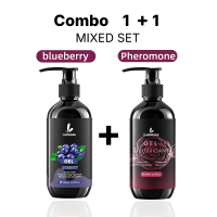 Lemezee Lubricant Edible 300ML Water Based Lubricants Gel Sex Lube Health Blueberry Flavored Gel Lubricant Suitable Sex Toys For Women and Men