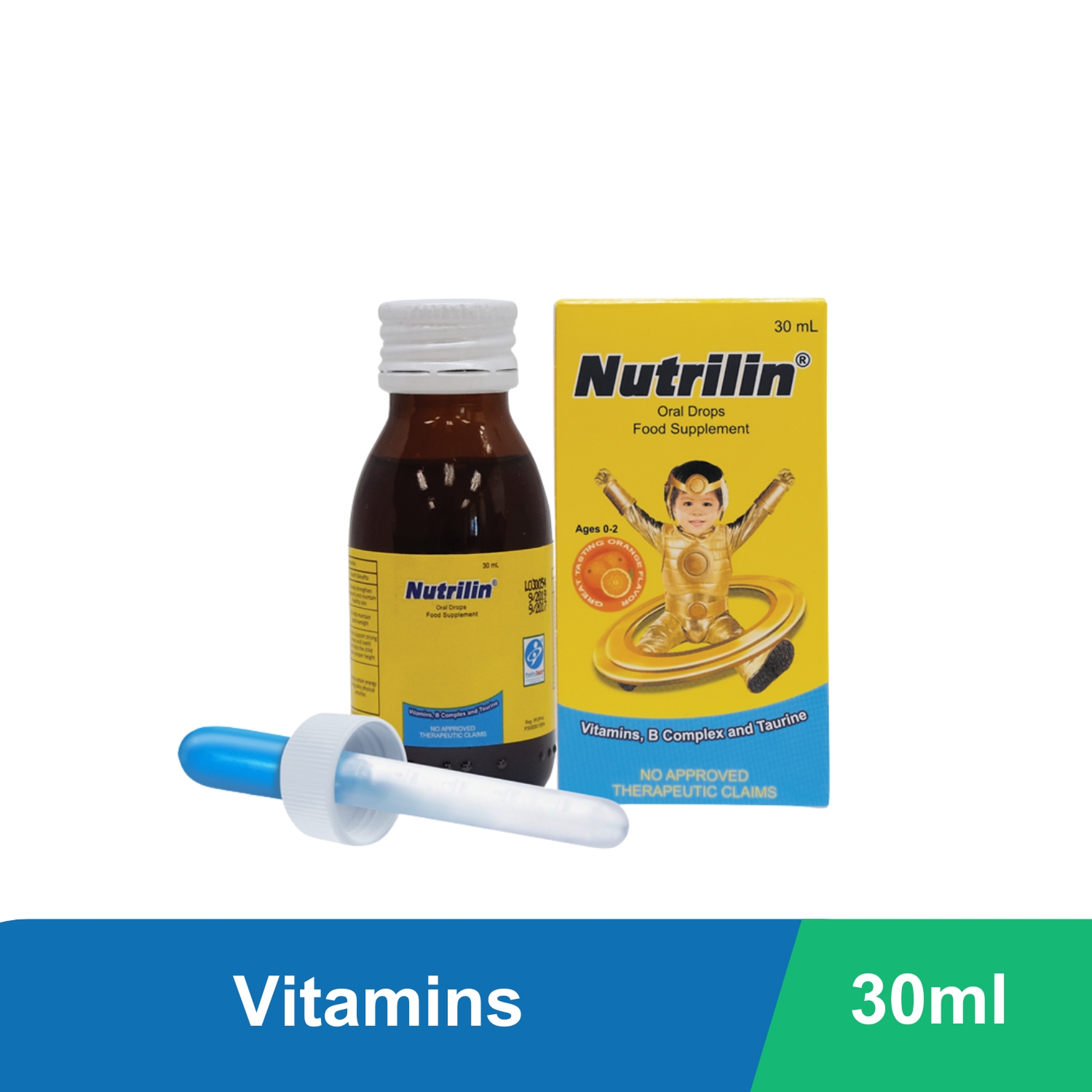 Nutrilin Multivitamins Baby Drop 30mL for Infant