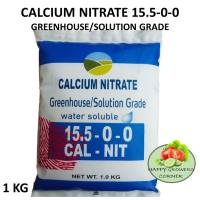 CALCIUM NITRATE 15.5-0-0 GREENHOUSE GRADE WATER SOLUBLE FERTILIZER FORMULATED FOR HYDROPONICS