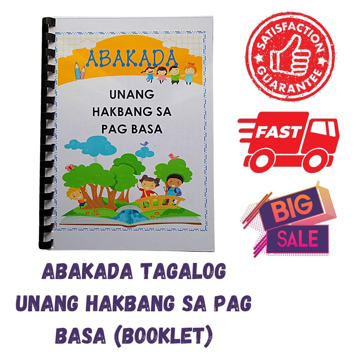 Presyo ng ABAKADA Booklet (Good Quality With Transparent Cover) Pag