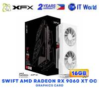 XFX Swift AMD Radeon RX 9060 XT OC Gaming Edition 16GB GDDR6 Dual Fans Graphics Card - Black | White itw