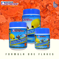 Ocean Nutrition Formula One Flakes Marine Fish Food with Spirulina ( 34g or 71g )