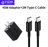 YIZHI FFG For SAMSUNG 45W PD Charger  Type-c  to Type-c 5A Cable For Galaxy S21+ S22 Note20