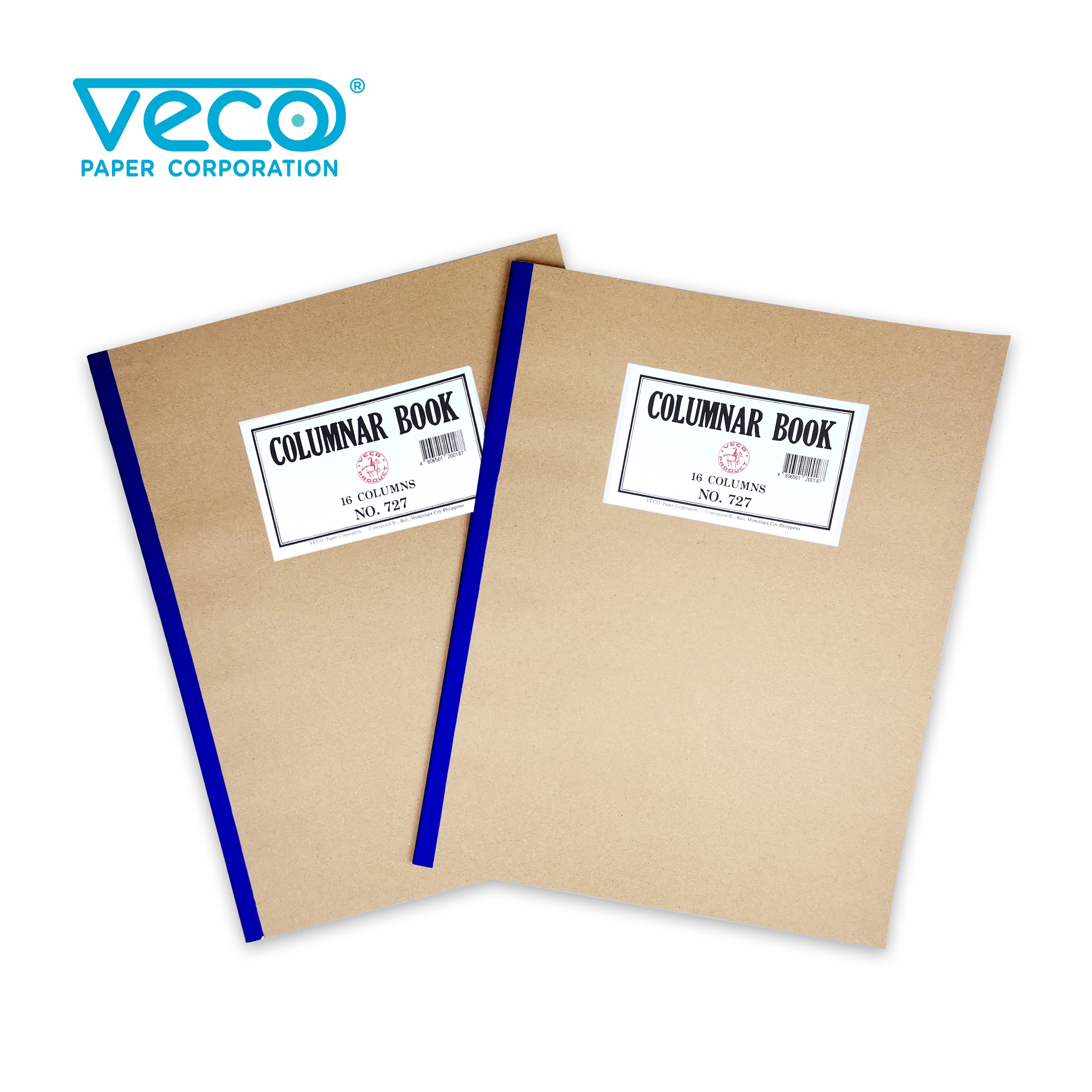 Columnar Book Veco Col 3 5 4 6 8 10 12 14 18 20 22 24