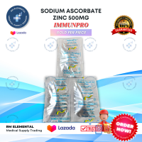 (piece) ImmunPro - Ascorbic Acid + ZInc per tablet (Sold Per Piece)