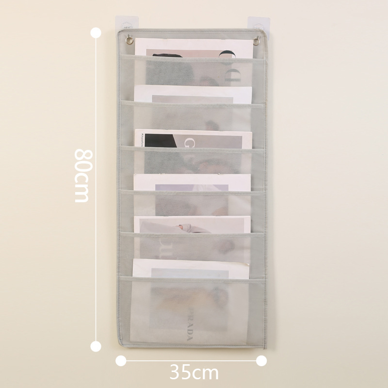 Wall Hanging File Folder Organizer Legal Size Hanging Storage Organizer Bag Office Classroom School