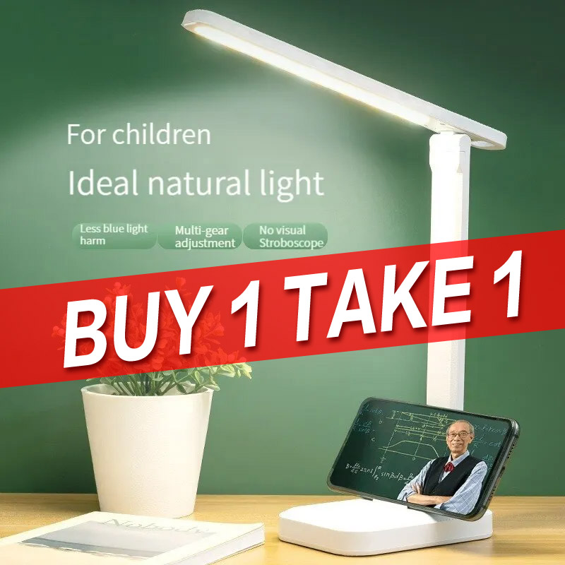 Foldable portable chargeable student study bedroom desktop book reading indoor lighting desk lamp