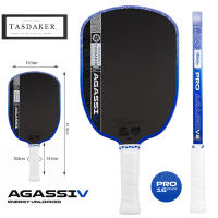 【Tasdaker】 New USAP Certified Rally Pops Limited Edition PERSEUS V Pickleball Paddle 16mm Carbon Fiber Surface Lightweight Increase friction Pickleball Paddle Set Men and Women Professional Beginners Racket Paddle