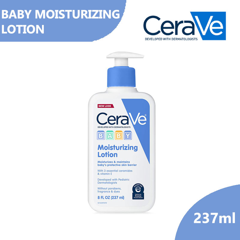 CeraVe Baby Moisturizing Lotion with 3 Essential Ceramides & Vitamin E Moisturizing Cream