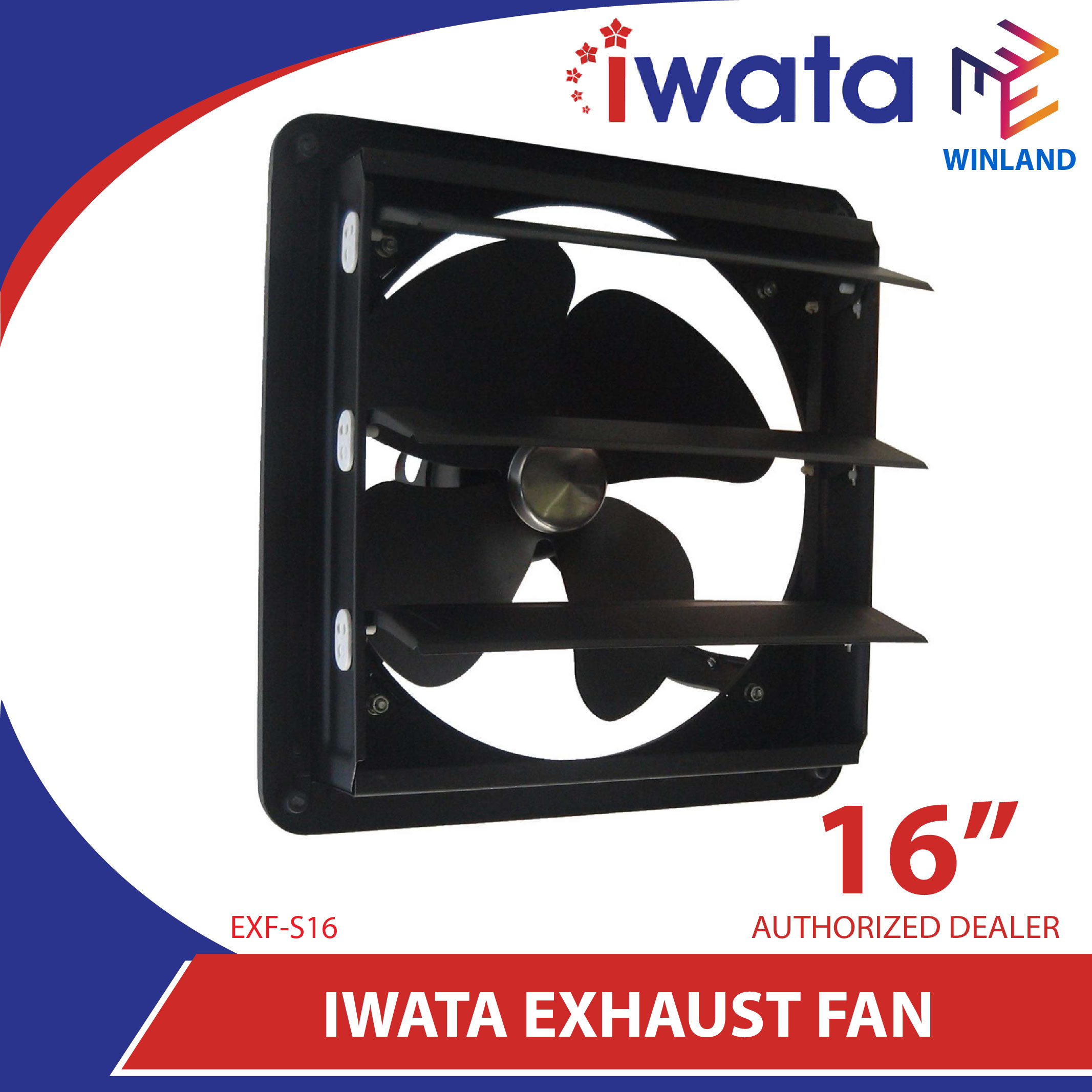 Iwata Original 16" Tornado Exhaust Fan EXFS16 *WINLAND*