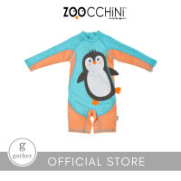 Zoocchini UPF50 Rashguard Swimsuit (Baby/Toddler) - Parker the Penguin