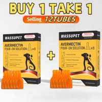 [BUY 1 TAKE 1]WASSUPET 6tubes/box Tick and Flea for Dogs Anti Tick Garapata Flea Pulgas & Lice Kuto Garapata and tick Remover for Dog