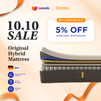 Emma Original Hybrid Mattress 2.0 | Ergonomic Memory Foam Medium Firm 10 Inch | Emma Sleep