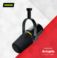 SHURE MV7+-K Podcast XLR/USB Microphone (Black)(XLR Cable Sold Separately)