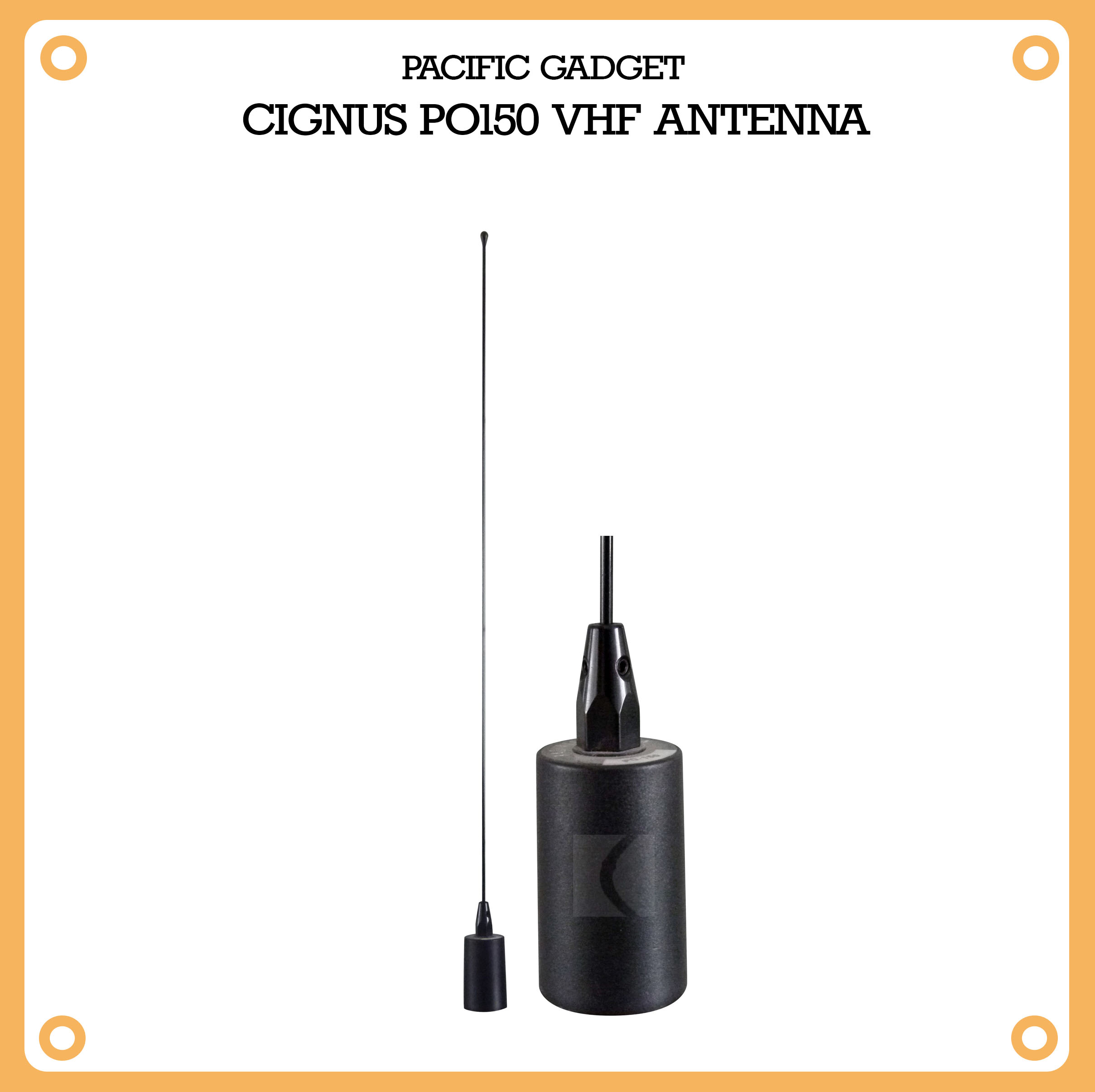 Cignus PO150 VHF Mobile Antenna For Base Radio