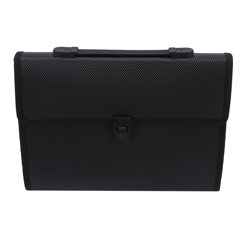 Portable Accordion Expanding File Folder Document Organizer Portfolio Holder 13 Pockets A4 Size
