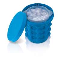 Space Saving Ice Cube Maker Holds up to 120 Ice Cubes Party Pool Ice Holder Preserve Cold Keimav