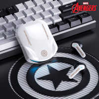 Marvel EJ-500 Semi-In-Ear Wireless Bluetooth Headset Sports Car Design Bluetooth 5.3 Intelligent Noise Reduction High Sound Quality Sports Long Battery Life Iron Man