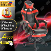 Ergonomic Gaming Chair with High Back and Swivel Gaming