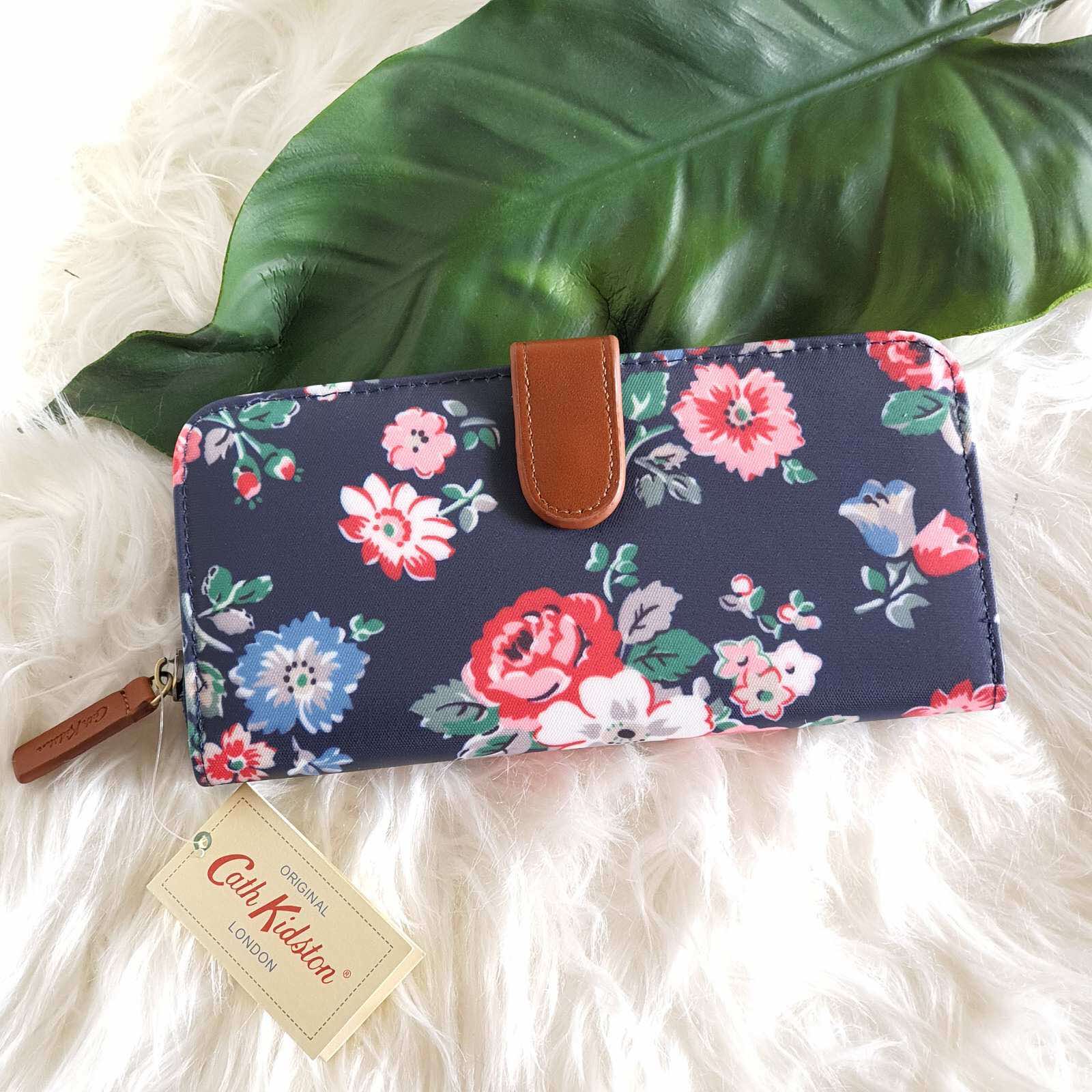 cath kidston folded zip wallet