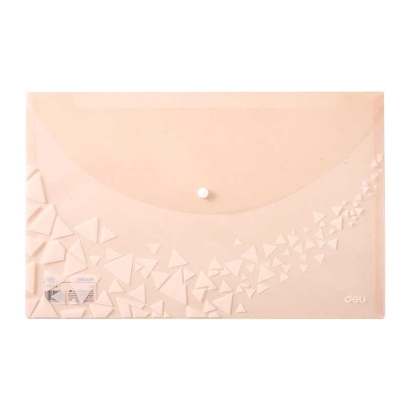 Deli Transparent Button Type Envelope FC (Long) F713