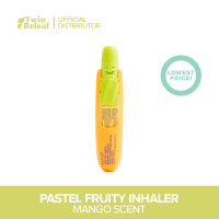PASTEL Pocket Inhalers - Original Translucent Fruity (1.5ml) [Menthol Vapors Relieves Nasal Congestion Headache]
