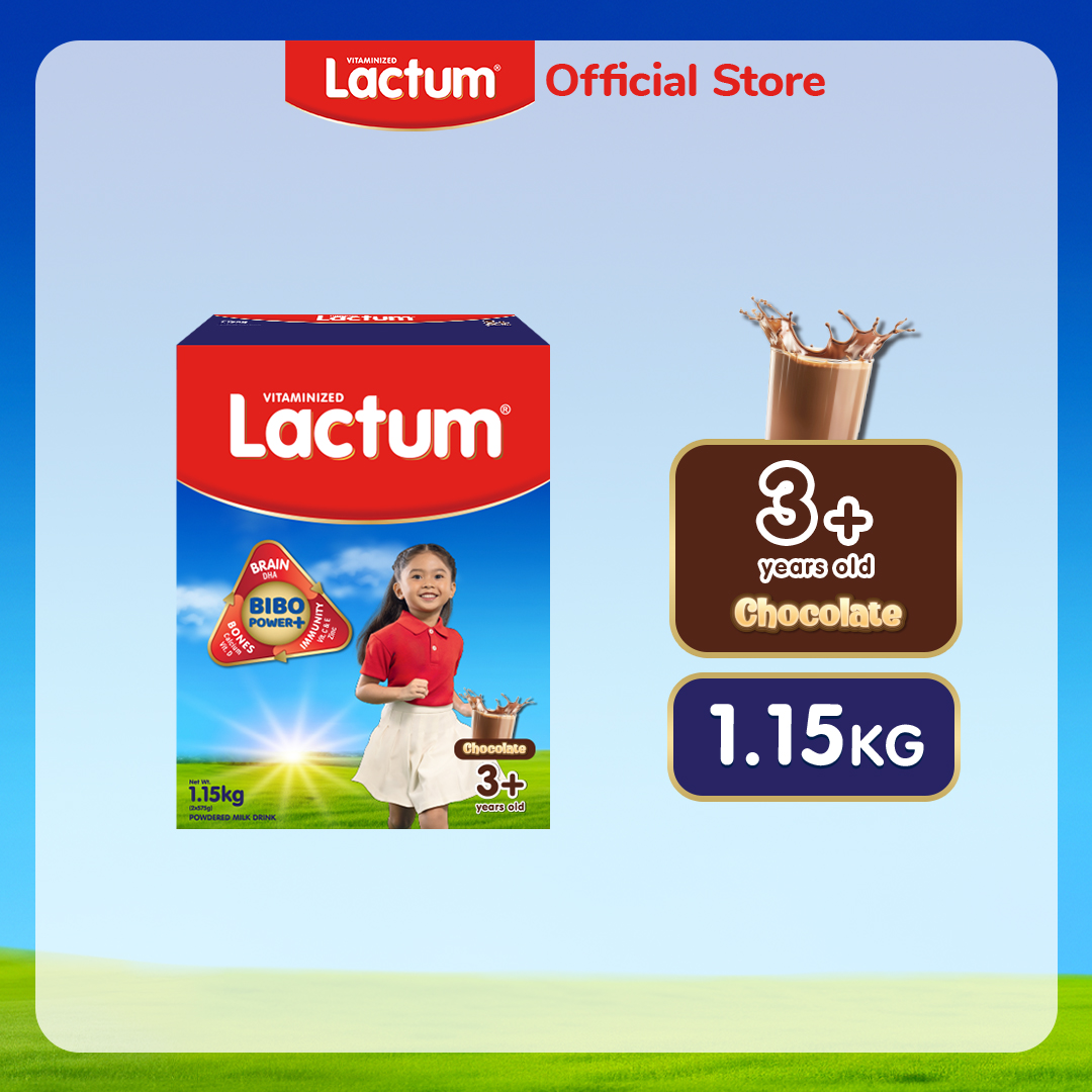 Lactum 3+ Chocolate Powdered Milk Supplement Drink for Children / Kids 3+ Years Old