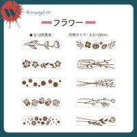 Shachihata Rotating Decoration Stamp Mini