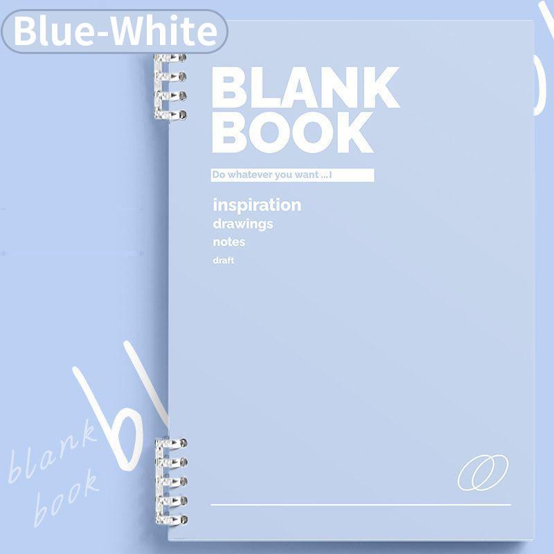 Line B5/A5 Binder notebook with 60 sheets minimalist style PP waterproof cover Refill Papers