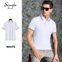 Striped Polo Shirt Unisex GOLD YELLOW New Color Casual Polo for Men & Women Everyday Wear