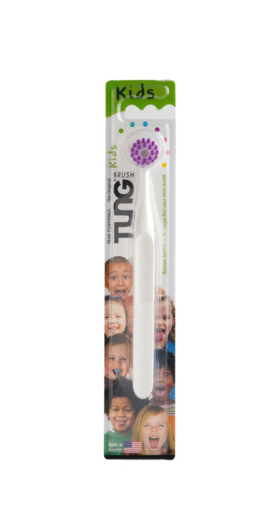 TUNG Brush for Kids! - Tongue Cleaner