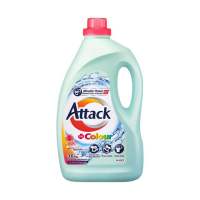Attack Liquid Detergent Colour 3.6kg Bottle / 1.4kg Refill | Color Protection Formula | Japans #1 Laundry Brand