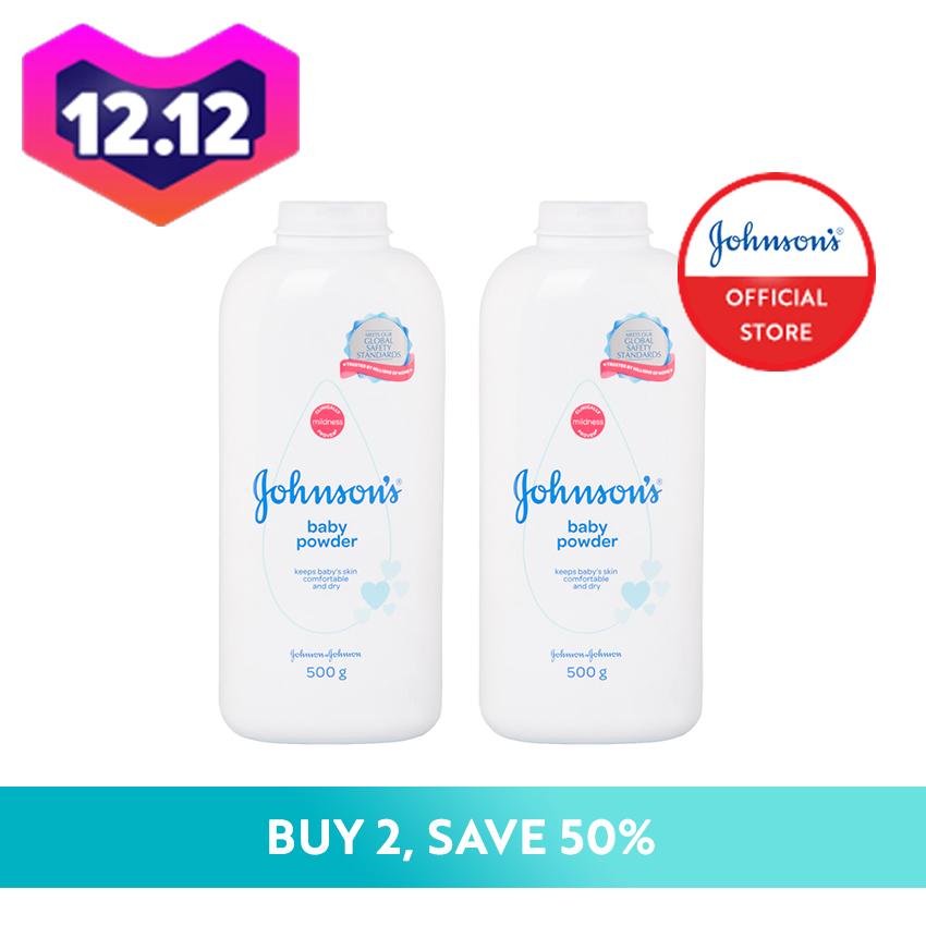 Buy 1 Get 1 JOHNSONS® Baby Powder 500g