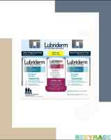 Lubriderm Daily Moisture Lotion Pump Bottle 2 x 709mL with Travel Size 177mL
