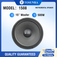 TOSUNRA 8/10/12/15inch 8Ω 100W300W/400W/500W Car Audio INSTRUMENTAL Speakers Home Audio  Modified Woofer Speaker for Car Motorcycle