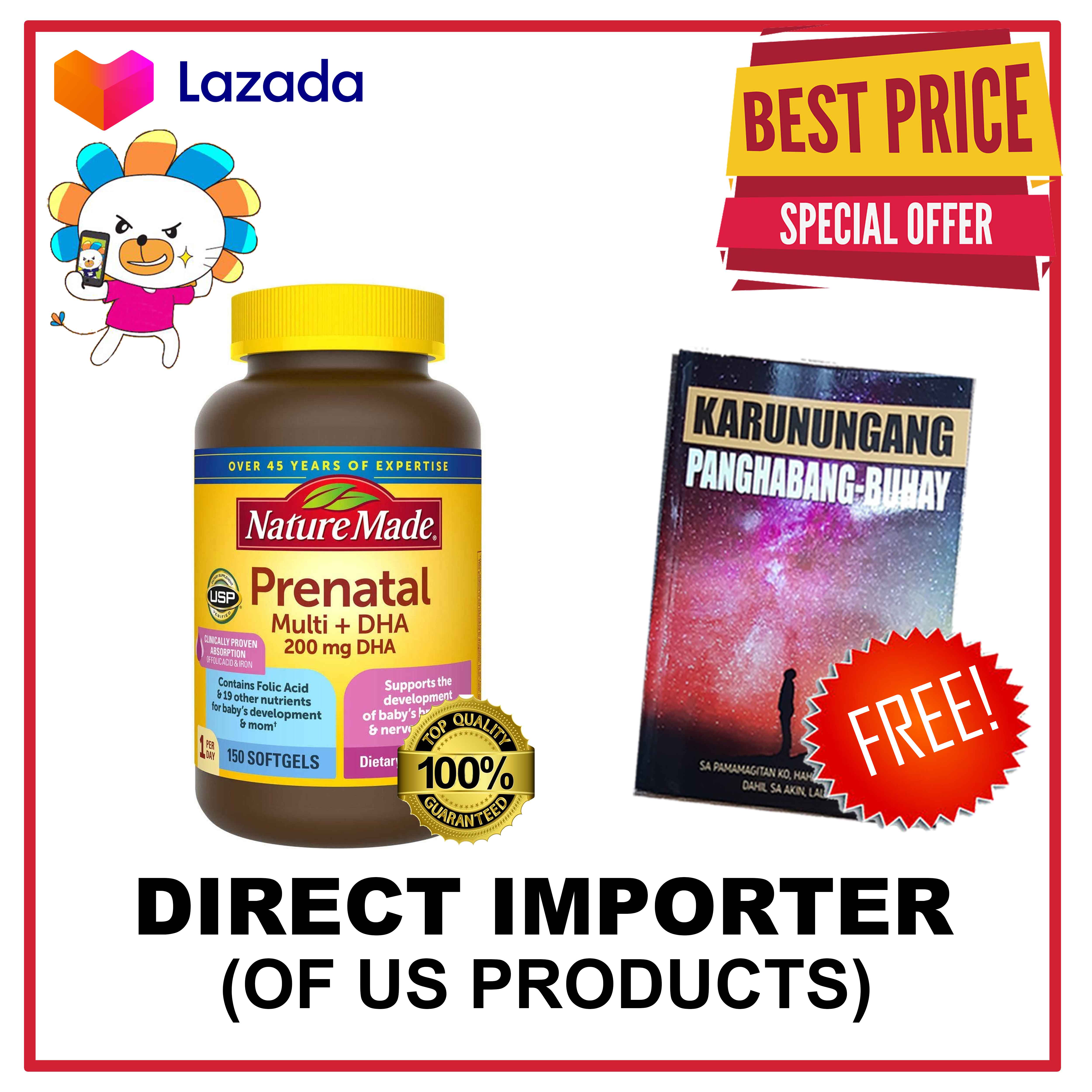 Nature Made Prenatal Multi + DHA 200mg DHA (Dietary Supplement) 150