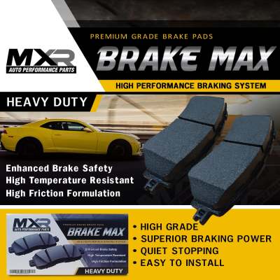 Maxtech Brake System MXR PREMIUM GRADE BRAKE PAD FOR ALL UNIT | BRAKE MAX HIGH PERFORMANCE ...