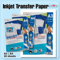 CUYI A4 & A3 Size Dark Transfer Paper - 20 sheets per pack