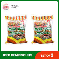 Khong Guan Iced Gem Biscuits - Set of 2 (24 packs)