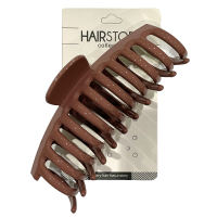 HAIRSTORY Neutral Colored Jumbo Big Claw Hair Clamp Clip (D651-Large) (D504-Medium 11cm)