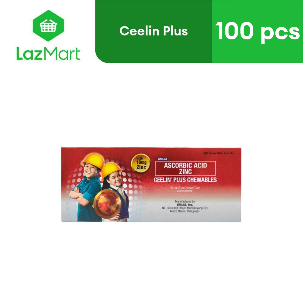 Ceelin Plus 10mg Chewtab 100s