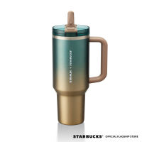 Starbucks 40oz Urban Haze Stanley Quencher Stainless Steel Cold Cup #UrbanHaze