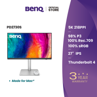 BenQ PD2730S | Mac-Ready 5K Designer Monitor | 27 inch IPS | USB-C Thunderbolt 4 | 98% P3 100% sRGB